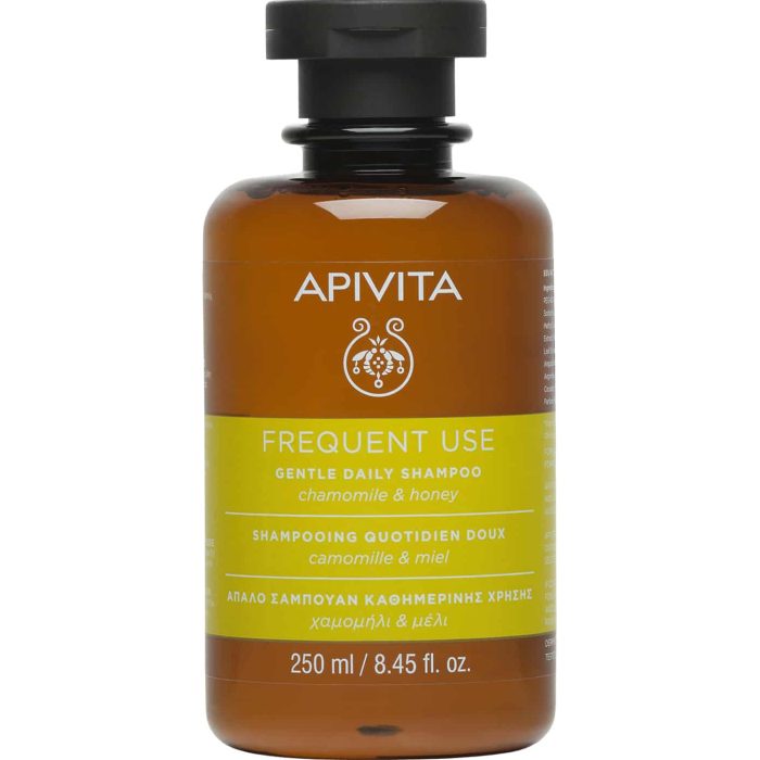 Apivita Frequent Use Gentle Daily Shampoo With Chamomile & Honey 250ml - Image 1