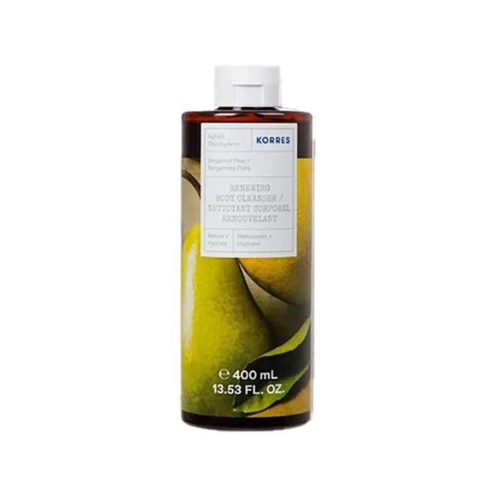 Korres Body Cleanser Αφρόλουτρο Αχλάδι Περγαμόντο, 400ml - Image 1