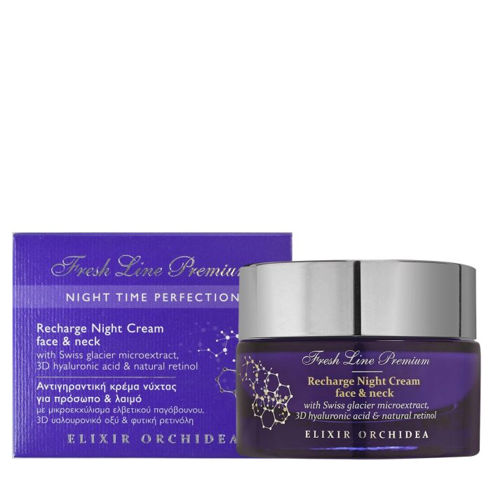 ELIXIR ORCHIDEA Αντιγηραντική Κρέμα Νύχτας για Πρόσωπο & Λαιμό - Image 1