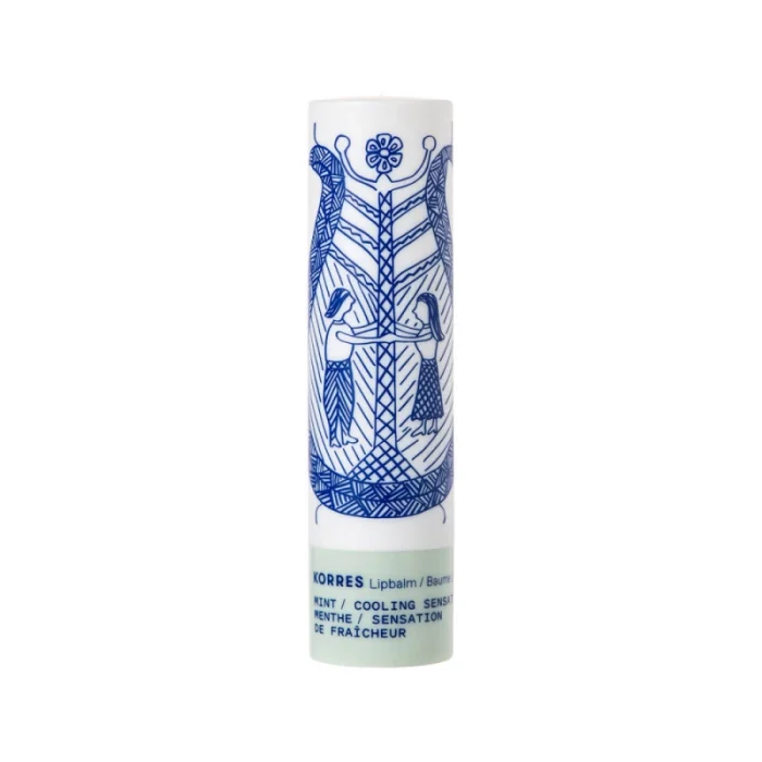 Korres Lip Balm Mint Cooling Sensation Ενυδατική Φροντίδα για τα Χείλη με Μέντα για Αίσθηση Δροσιάς - Image 1