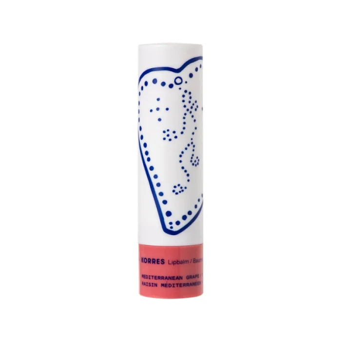 Korres Ενυδατικό Lip Balm Χειλιών Σταφύλι Με Χρώμα - Image 1