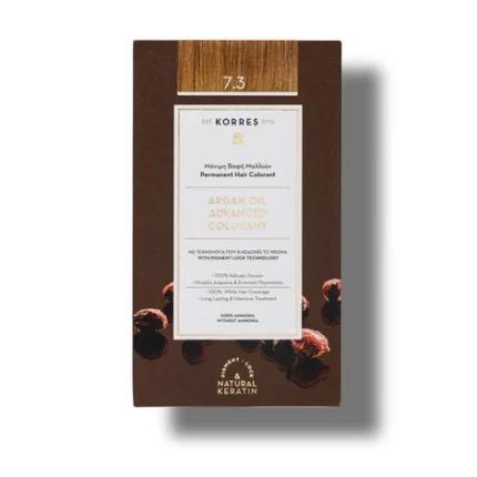 Argan Oil Advanced Colorant 7.3 Ξανθό Χρυσό / Μελί