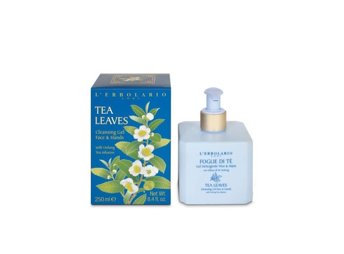 L 'Erbolario Foglie Di Te Gel Καθαριστικο Προσωπου Χεριων 250ml - Image 1