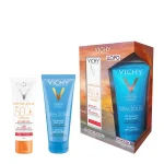Vichy Promo Capital Soleil Αντηλιακό Προσώπου Anti-Ageing 3 σε 1 SPF50+, 50ml & After Sun 100ml - Image 2